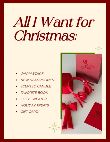 Free Christmas Gift List Template to Edit Online
