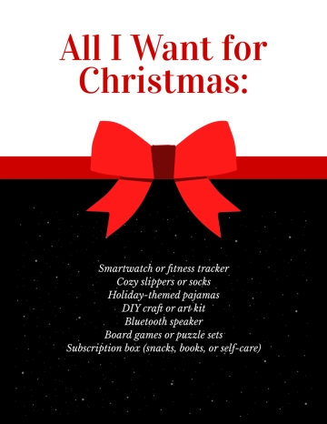 Free Christmas Name List Template to Edit Online