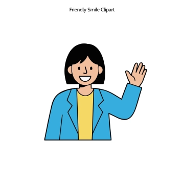 Free Friendly Smile Vector Clipart (PNG, SVG) to Edit Online