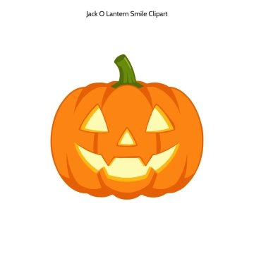 Free Jack O Lantern Smile Vector Clipart (PNG, SVG) to Edit Online