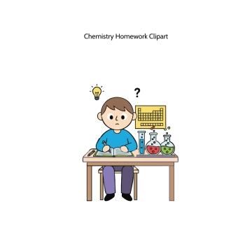 Free Chemistry Homework Vector Clipart (PNG, SVG) to Edit Online