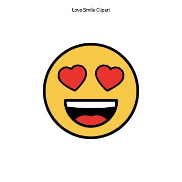 Free Love Smile Vector Clipart (PNG, SVG) to Edit Online