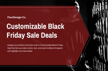 Free Customizable Black Friday Banner Template to Edit Online