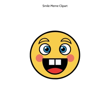 Free Smile Meme Emoji Vector Clipart (PNG, SVG) to Edit Online