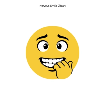 Free Nervous Smile Vector Clipart (PNG, SVG) to Edit Online