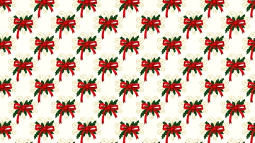 Free Holiday Ribbon Desktop Wallpaper Template to Edit Online