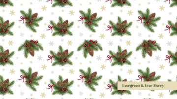 Free Pine Leaf Desktop Wallpaper Template to Edit Online