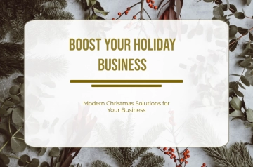 Free Business Christmas Banner Template to Edit Online