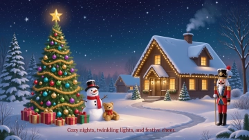 Free Classic Christmas Eve Background Template to Edit Online