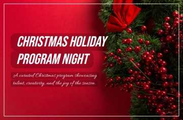 Free Christmas Program Banner Template to Edit Online