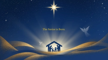 Free Christmas Eve Religious Background Template to Edit Online
