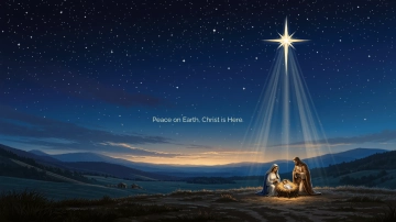 Free Christmas Nativity Background Template to Edit Online