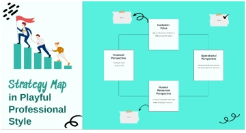 Free Strategy Map in Playful Professional Style to Edit Online
