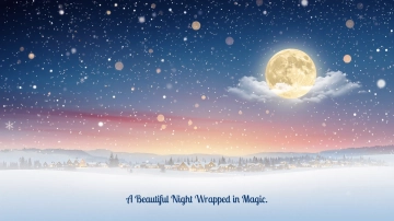 Free Beautiful Christmas Eve Background Template to Edit Online