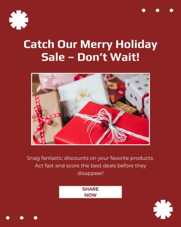Free Christmas Deals Instagram Post Template to Edit Online