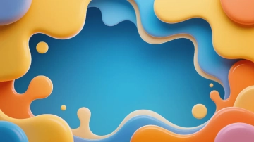 Free Colorful Blobs Background to Edit Online