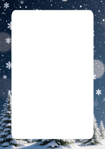 Free Christmas Background Border Template to Edit Online