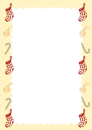 Free Aesthetic Christmas Border Template to Edit Online