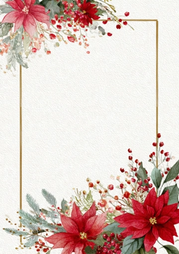 Free Frame Christmas Border Template to Edit Online