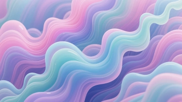Free Flowy Pastel Background to Edit Online