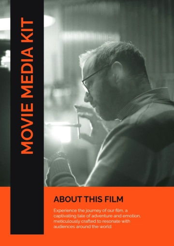 Free Movie Media Kit Template to Edit Online