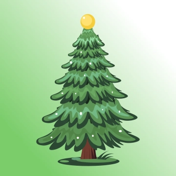 Free Aesthetic Christmas Tree Clipart Template to Edit Online