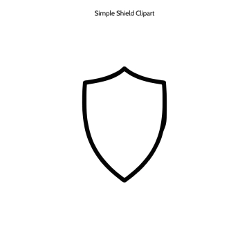 Free Simple Shield Vector Clipart (PNG, SVG) to Edit Online