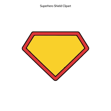 Free Superhero Shield Vector Clipart (PNG, SVG) to Edit Online