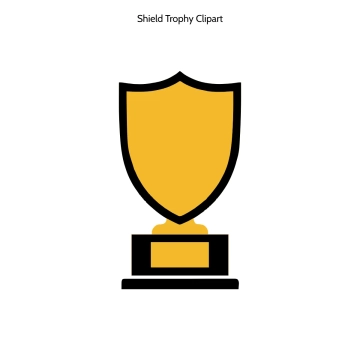 Free Shield Trophy Vector Clipart (PNG, SVG) to Edit Online