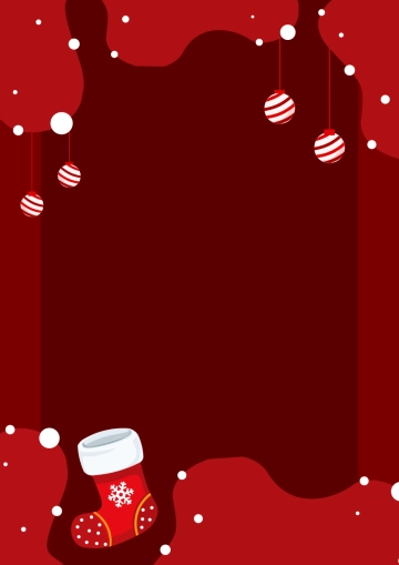 Free Vertical Christmas Border Template to Edit Online