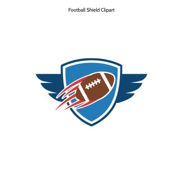 Free Football Shield Vector Clipart (PNG, SVG) to Edit Online