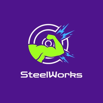 Free Steelworks Fitness Logo to Edit Online