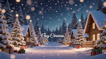 Free 3D Christmas Aesthetic Background Template to Edit Online