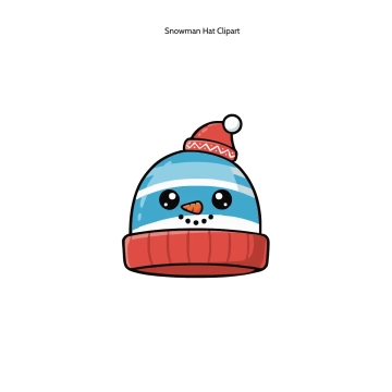 Free Snowman Hat Clipart Template to Edit Online