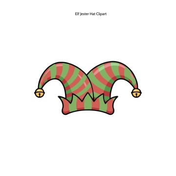 Free Elf Jester Hat Clipart Template to Edit Online