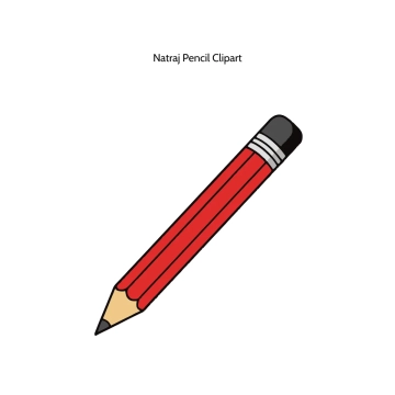 Free Natraj Pencil Vector Clipart (PNG, SVG) to Edit Online