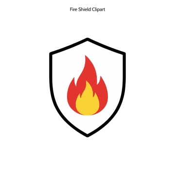 Free Fire Shield Symbol Vector Clipart (PNG, SVG) to Edit Online