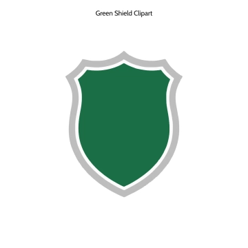Free Green Shield Vector Clipart (PNG, SVG) to Edit Online