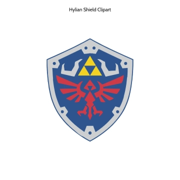 Free Hylian Shield Vector Clipart (PNG, SVG) to Edit Online