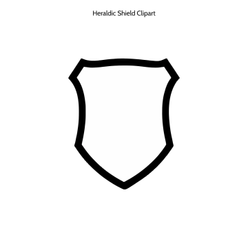 Free Heraldic Shield Vector Clipart (PNG, SVG) to Edit Online