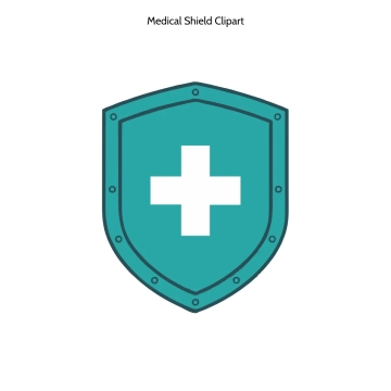 Free Medical Shield Outline Vector Clipart (PNG, SVG) to Edit Online