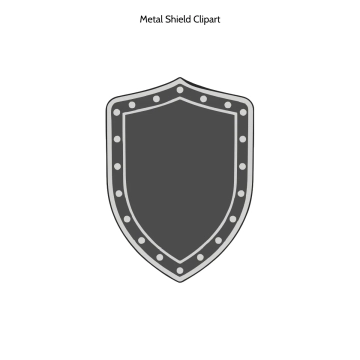 Free Metal Shield Vector Clipart (PNG, SVG) to Edit Online