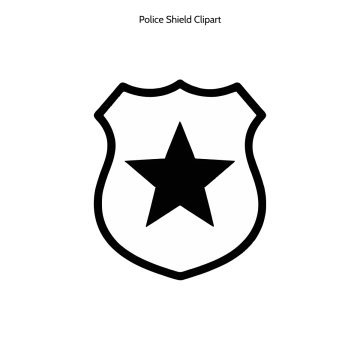 Free Police Shield Vector Clipart (PNG, SVG) to Edit Online