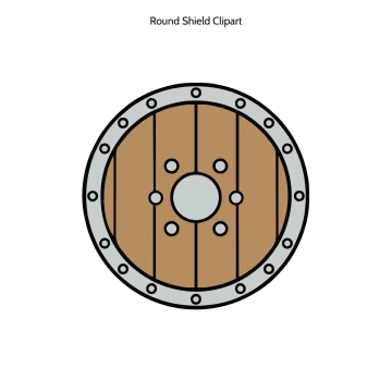 Free Round Shield Vector Clipart (PNG, SVG) to Edit Online