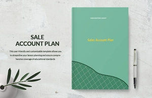 Sales Account Plan Template