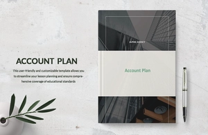 Account Plan Format Template