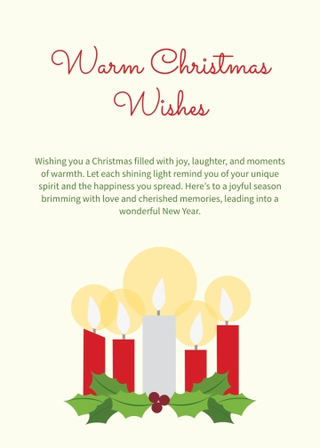 Free Christmas Day Jolly Wishes to Edit Online