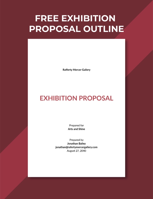Exhibition Proposal Outline Template