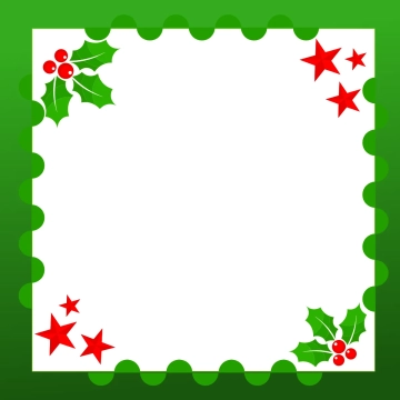 Free Retro Christmas Border Clipart Template to Edit Online