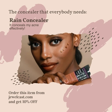 Free Beauty Influencer Instagram Post Template to Edit Online